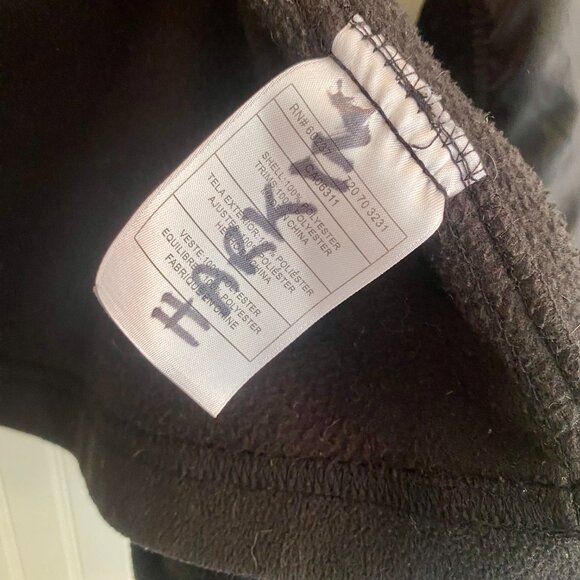 Puma Boys Jacket, Black with Red Accents, Size L. - Picture 9 of 11